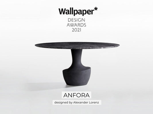 Anfora wins Best Sculpted Form in the Wallpaper 2021 Design Awards!