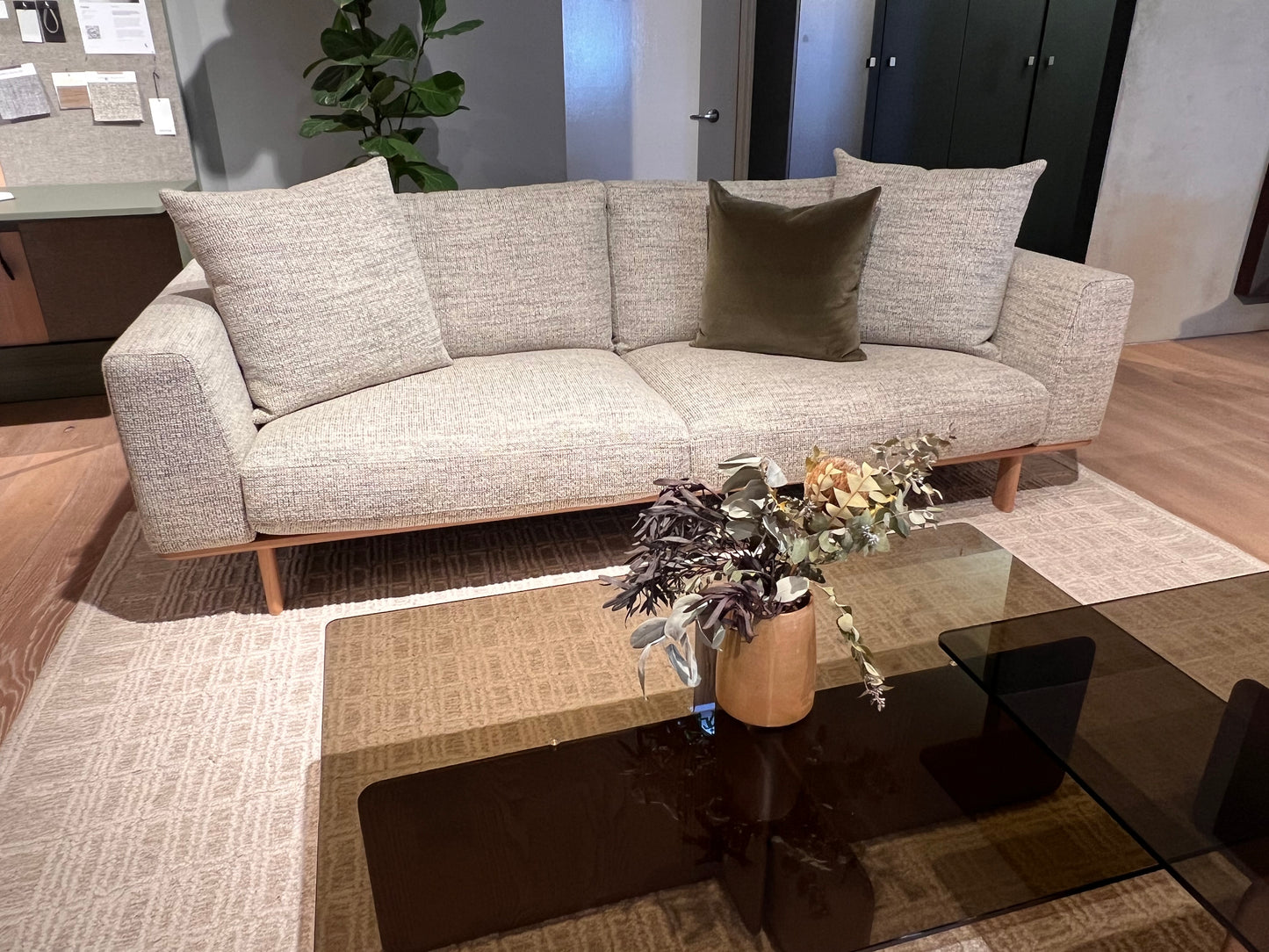 Otway Sofa in Entwine Granite