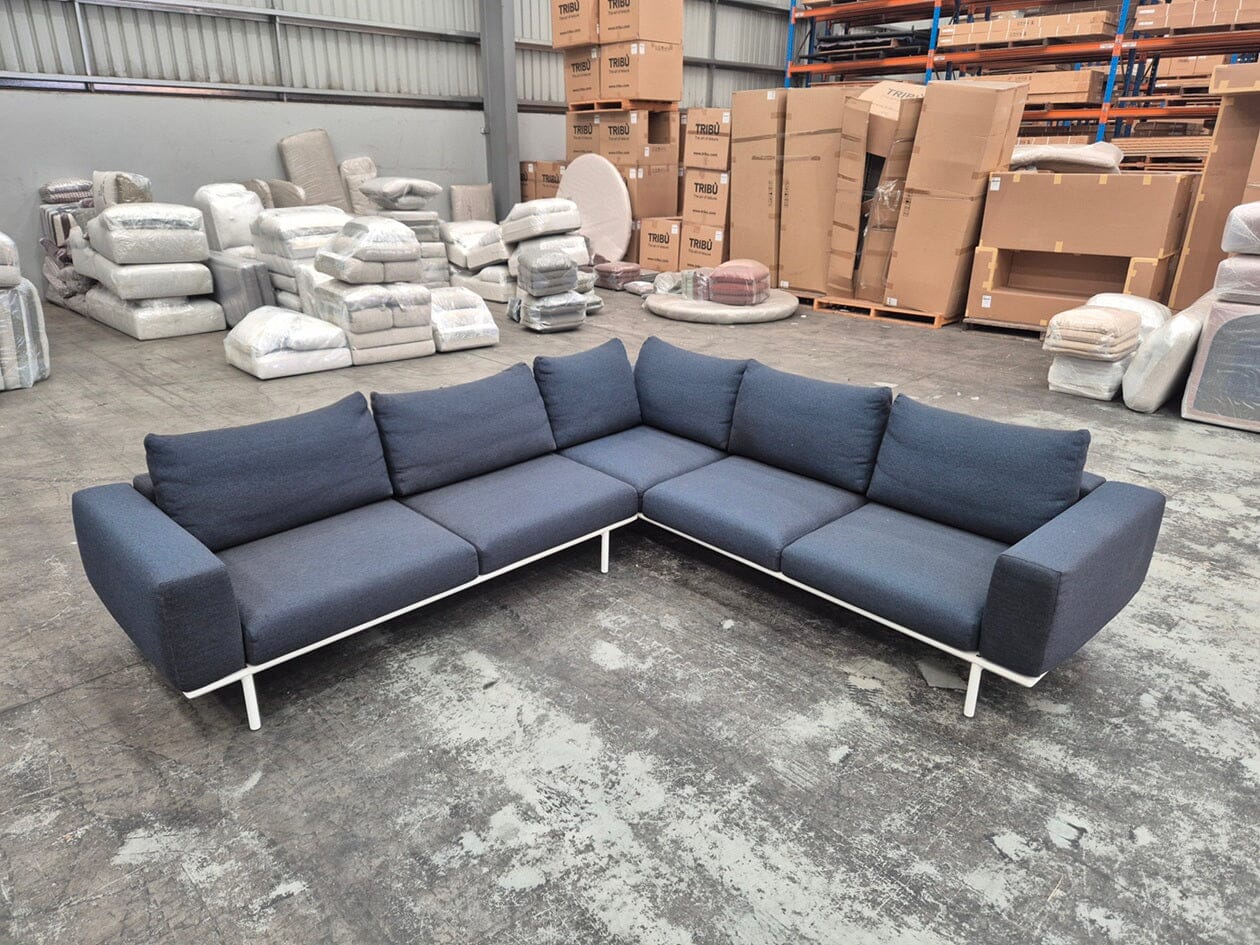 Addis Modular Sofa in Stream Deep Outdoor Furniture Kett