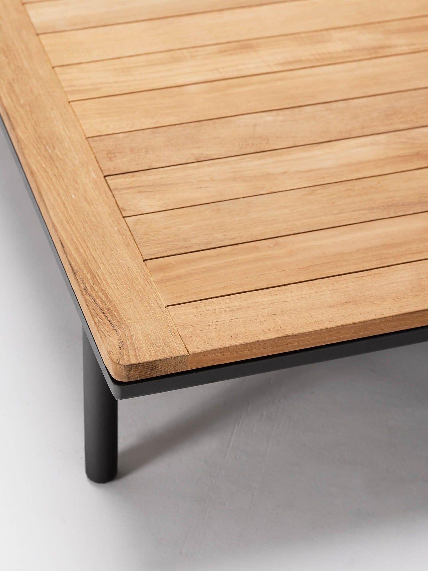 Addis Teak/Alu Coffee Table - Outdoor Furniture