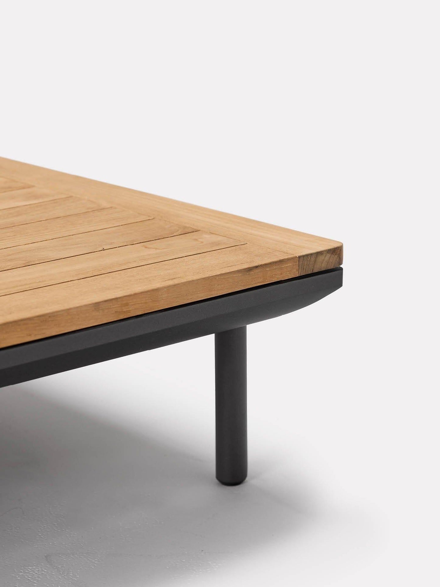 Addis Teak/Alu Coffee Table - Outdoor Furniture
