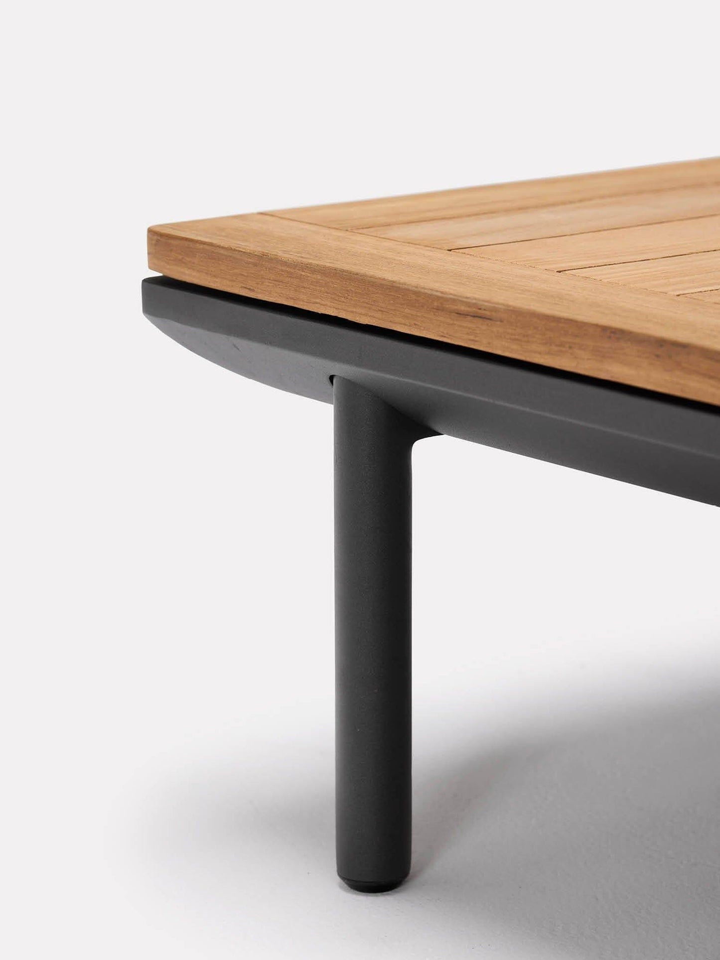 Addis Teak/Alu Coffee Table - Outdoor Furniture