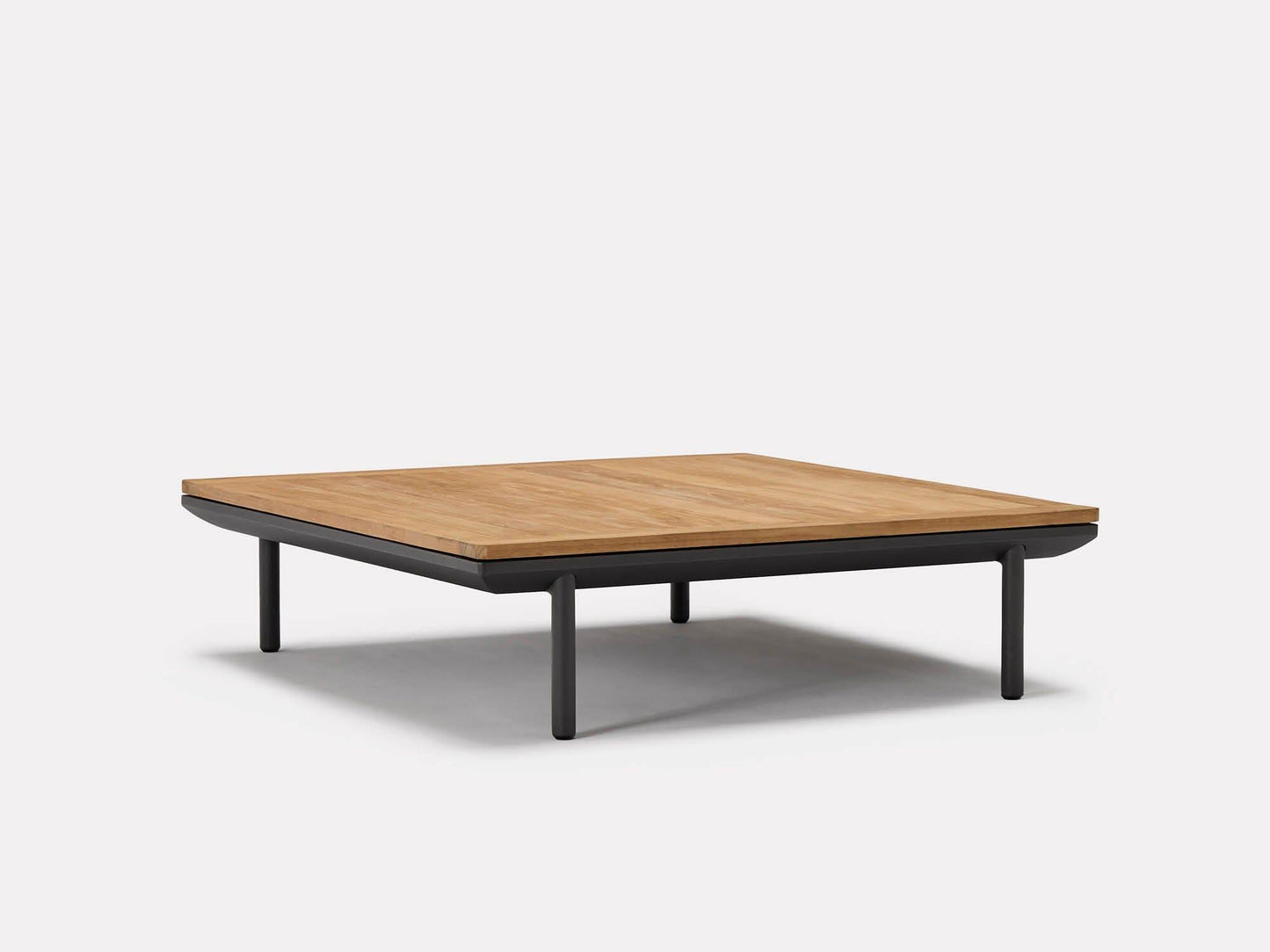 Addis Teak/Alu Coffee Table - Outdoor Furniture