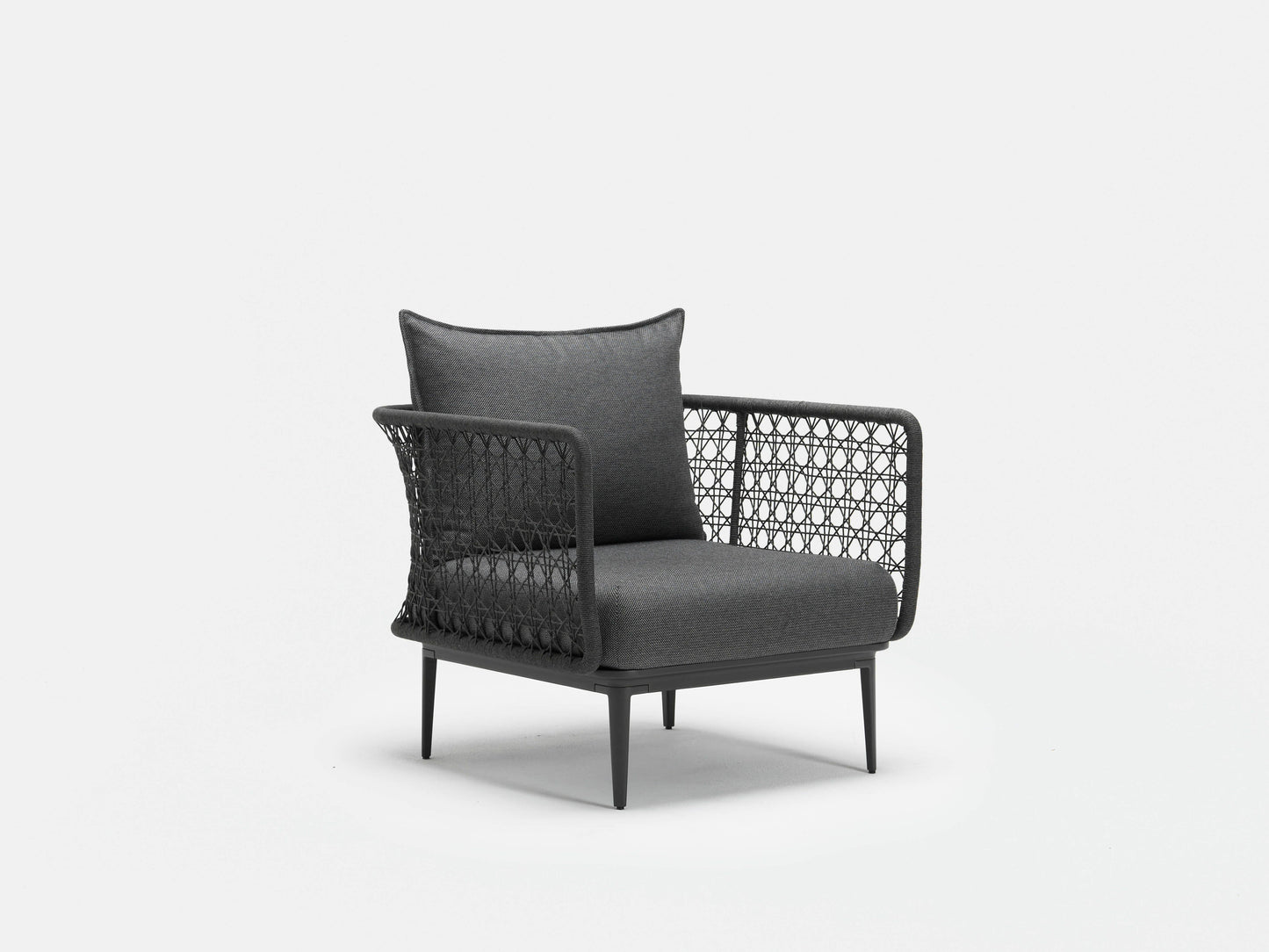 Aireys Woven Lounge Chair 50% Off - Outdoor Furniture