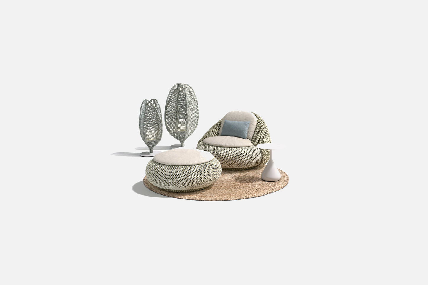 ATOLO Lounge Chair Outdoor Furniture DEDON