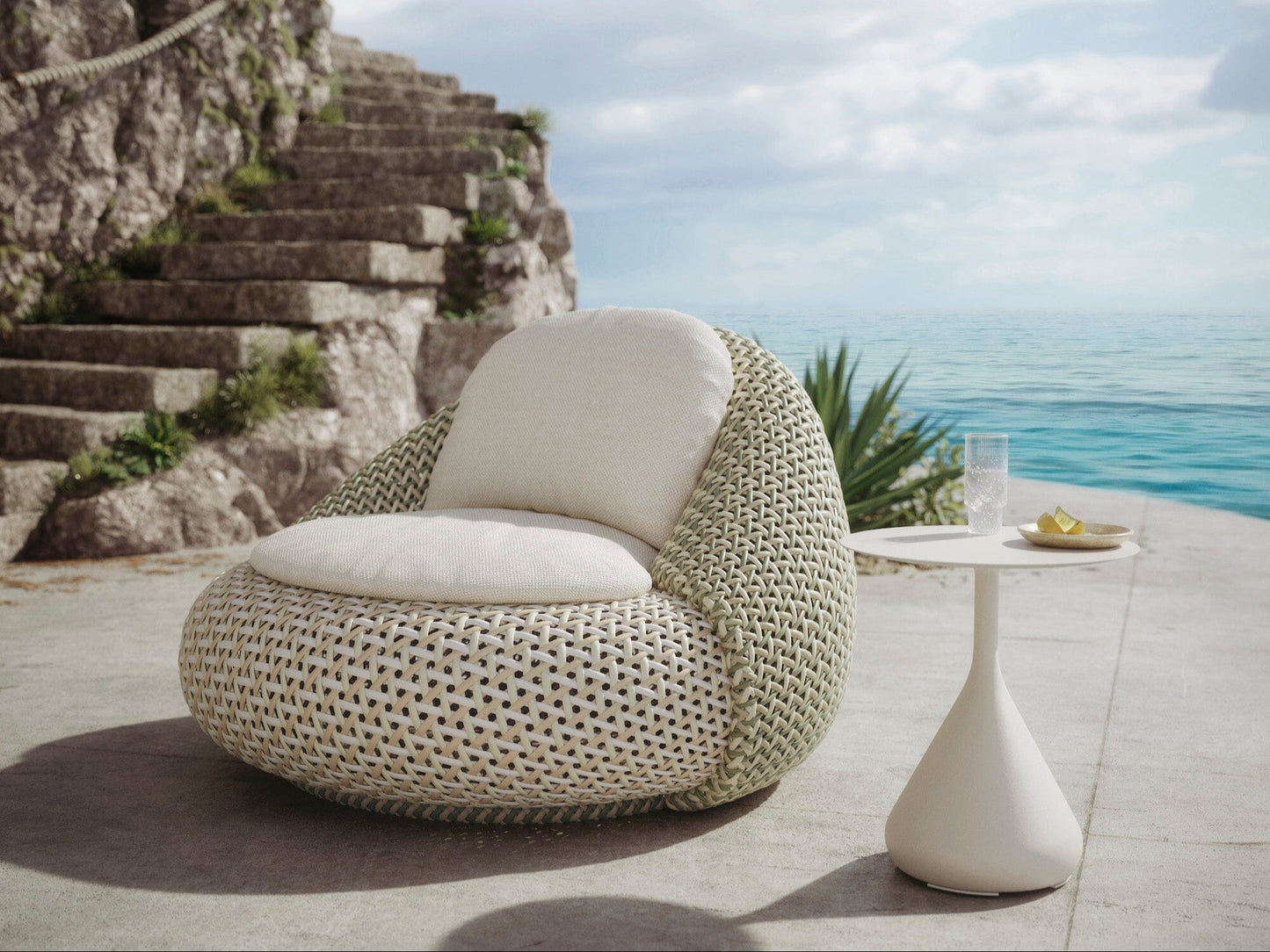 ATOLO Lounge Chair Outdoor Furniture DEDON
