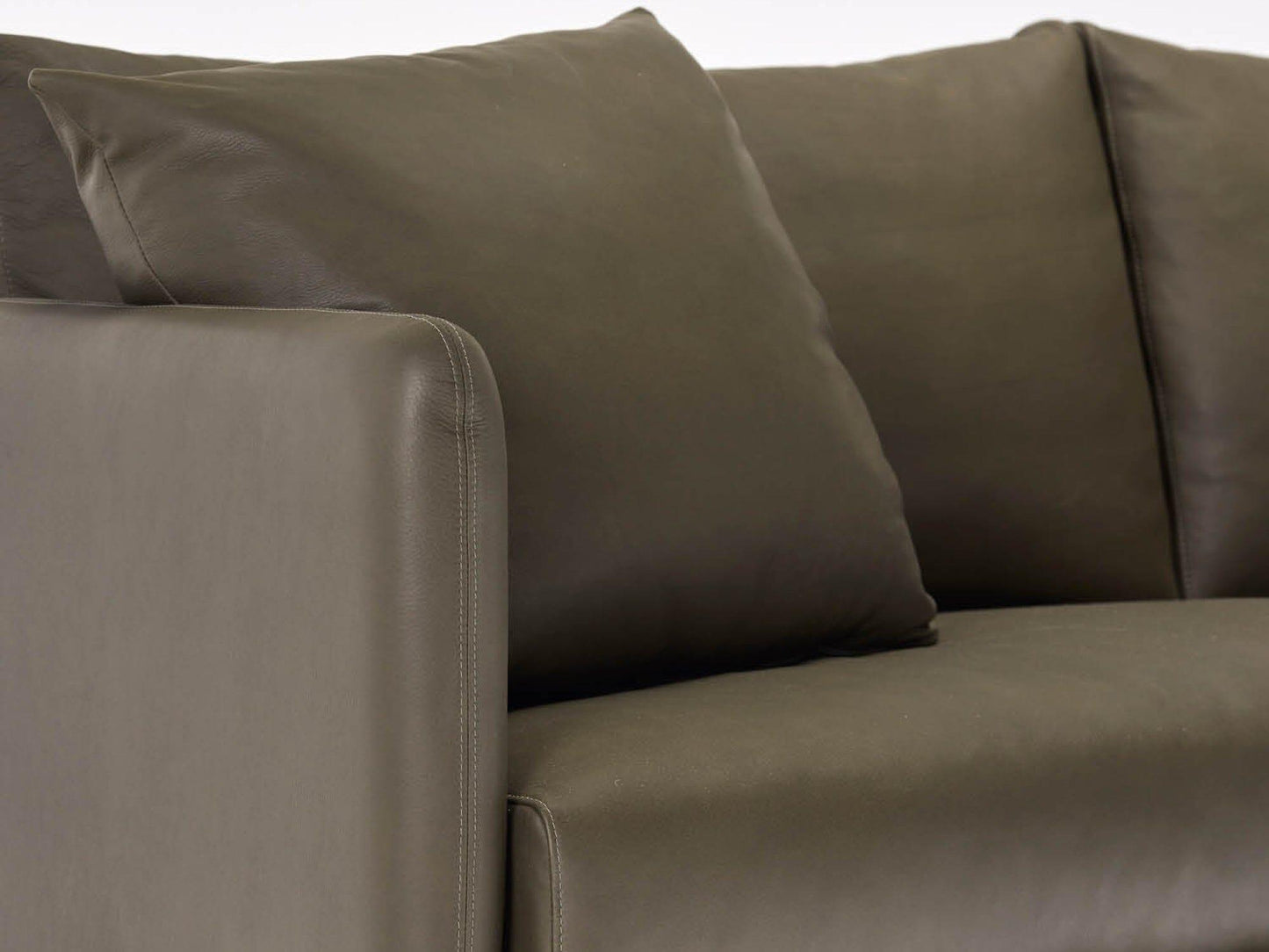 Avoca Leather Sofa - Indoor Furniture