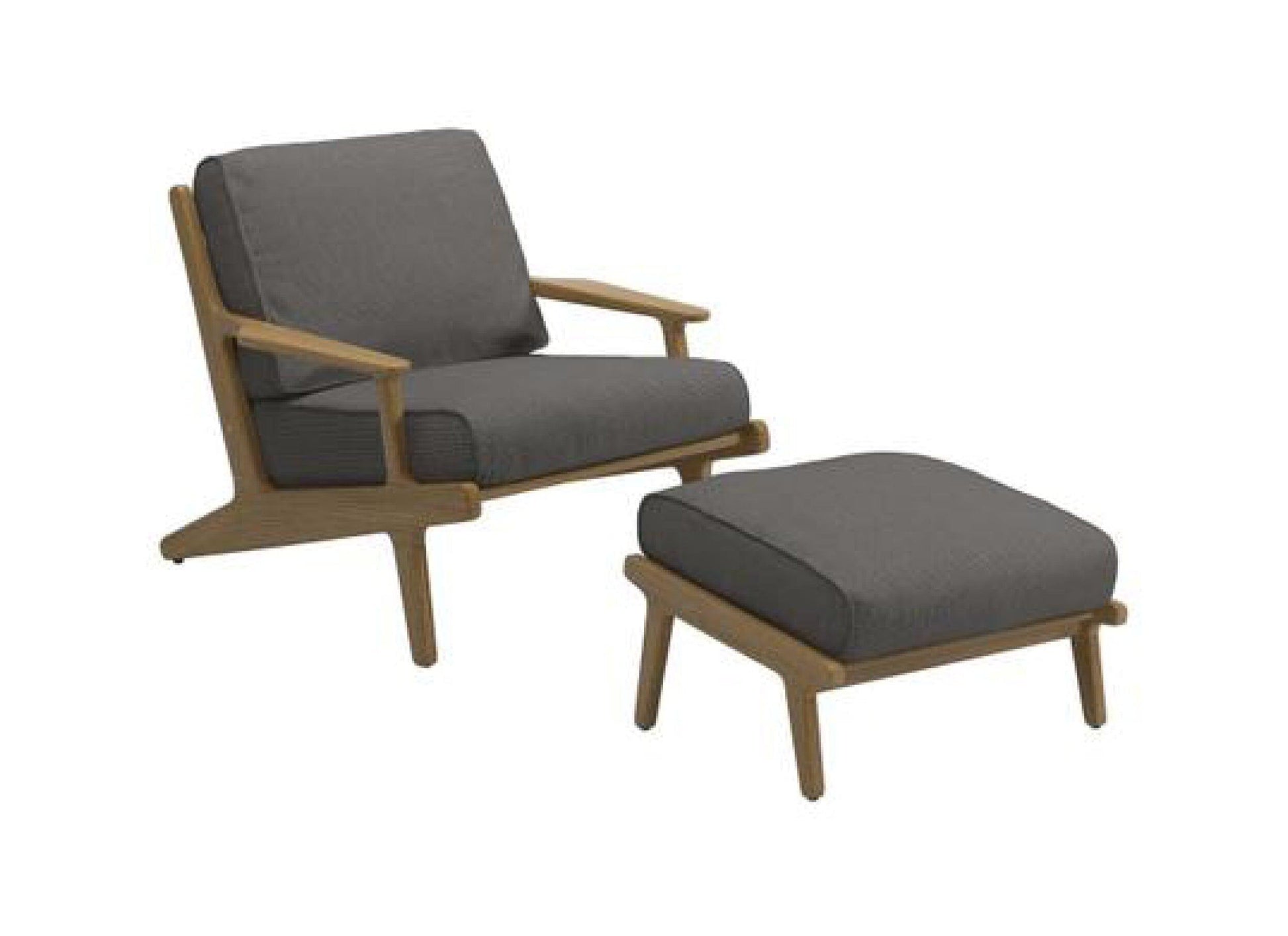 Bay Ottoman Incl. Granite Cushion - Outdoor Furniture