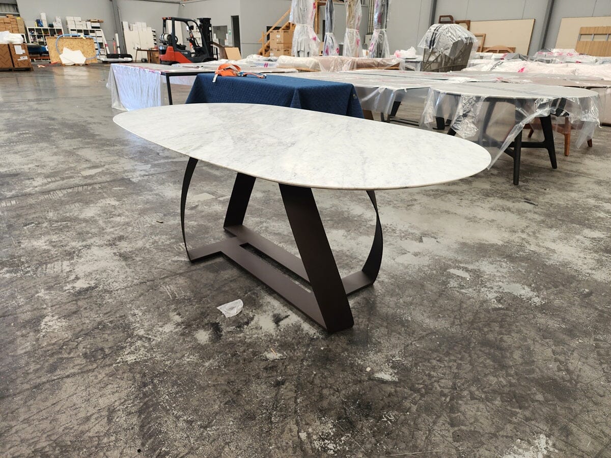 Bon Bon Ovaloid Table 200cm Indoor Furniture Potocco 