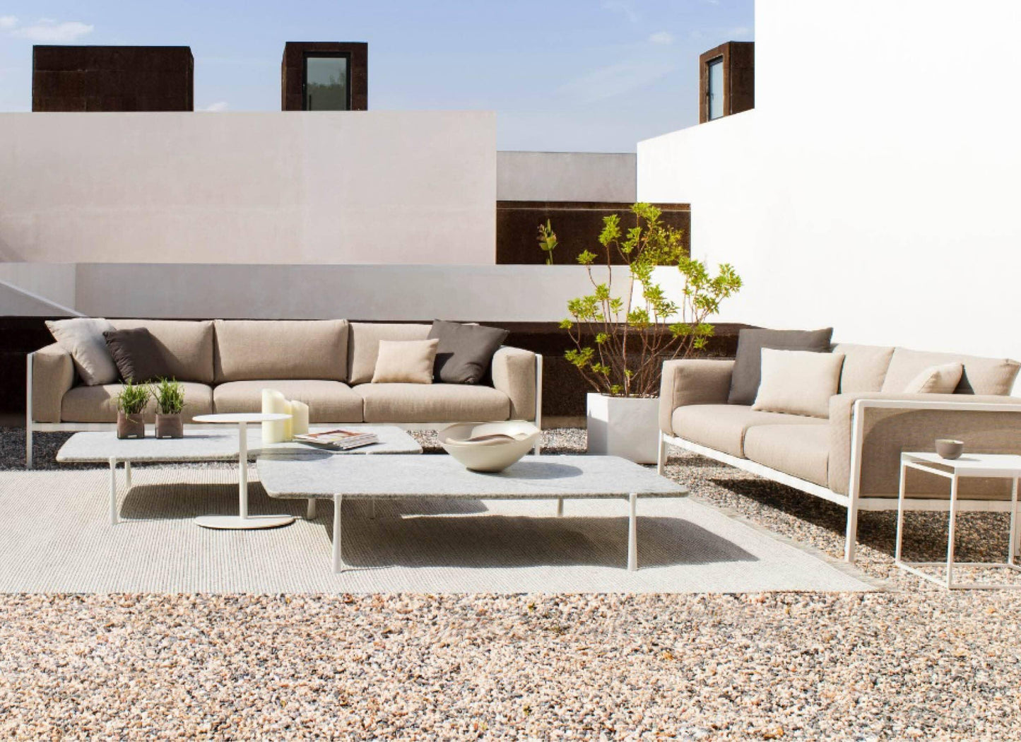Branch Coffee Table Rectangular with Teak Top 20% Off - Outdoor Furniture