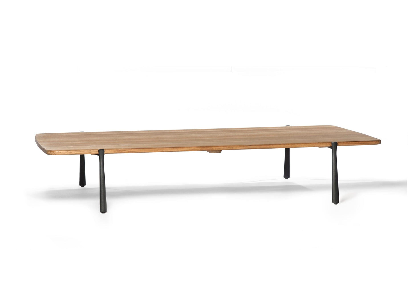 Branch Coffee Table Rectangular with Teak Top 20% Off Outdoor Furniture Tribu 