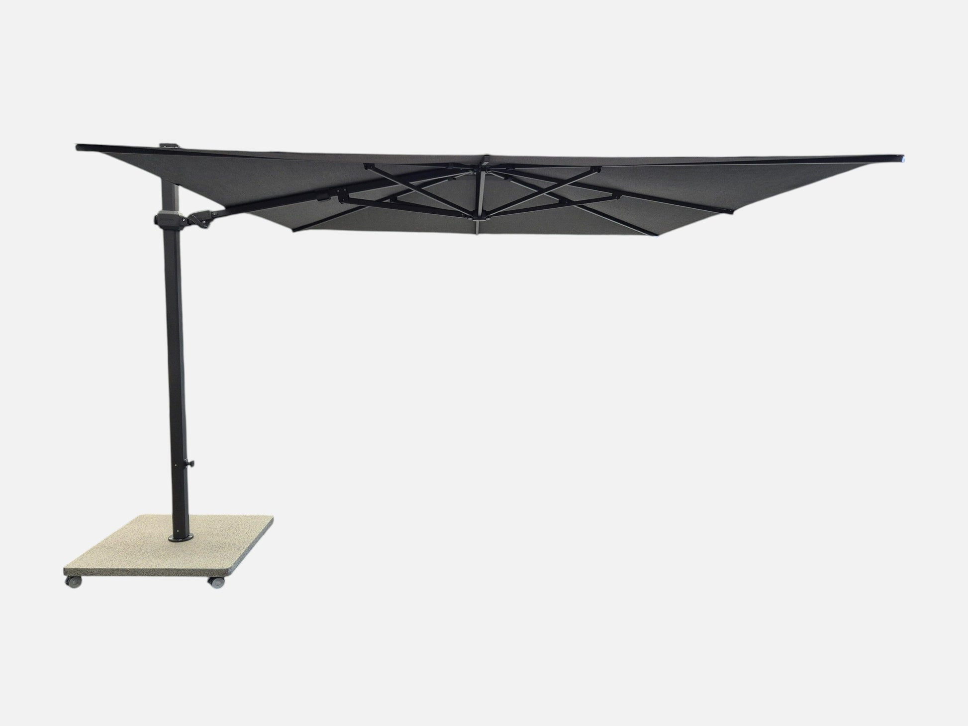 Caractere 300cm Side Pole Umbrella in Night Outdoor Furniture Jardinico
