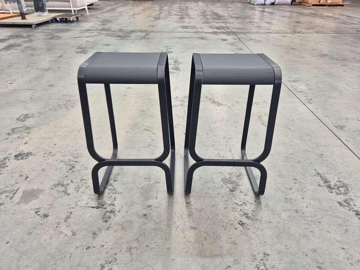 Continuum Stools in Black (2) Indoor Furniture Lapalma