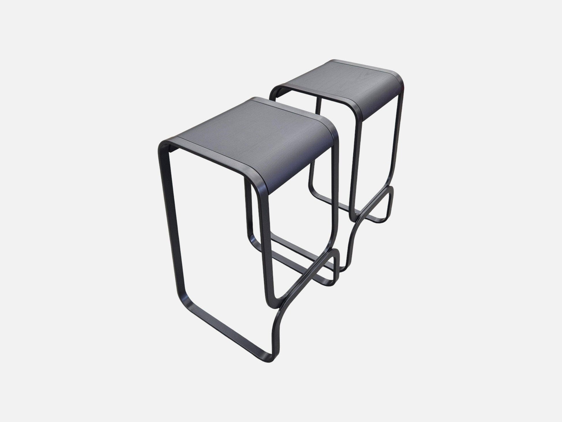 Continuum Stools in Black (2) Indoor Furniture Lapalma