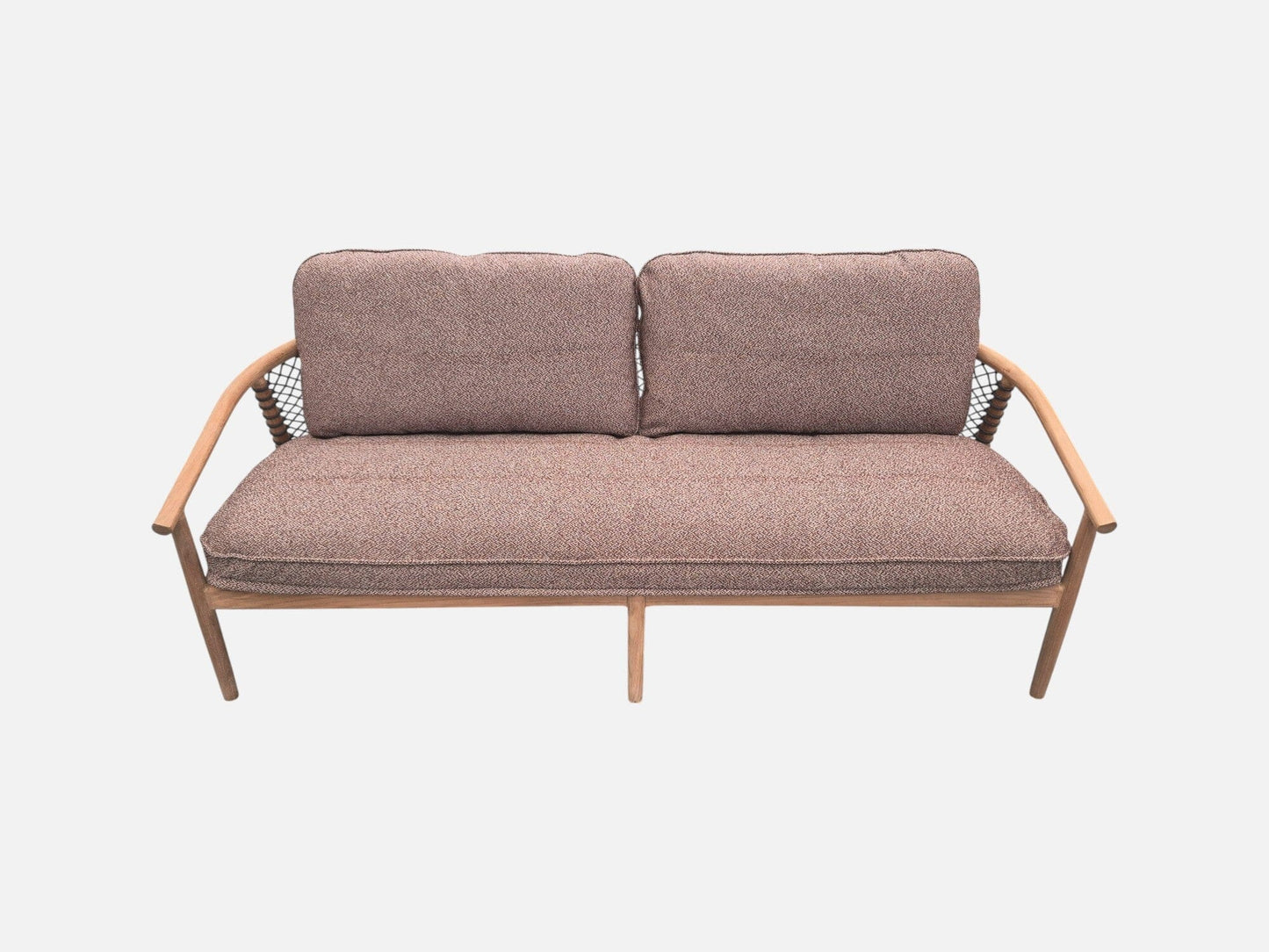 Forrest 3 Seater Sofa in Speckle Red (Alu Base) Outdoor Furniture Kett