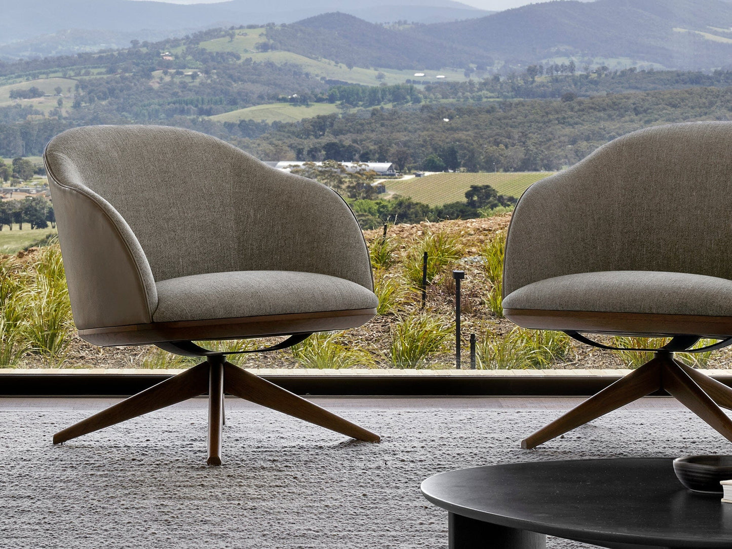 Glenaire Low Back Swivel Chair Indoor Furniture Kett