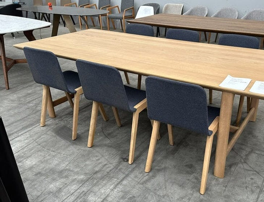 Heldu Dining Chairs in Navy Indoor Furniture Alki 