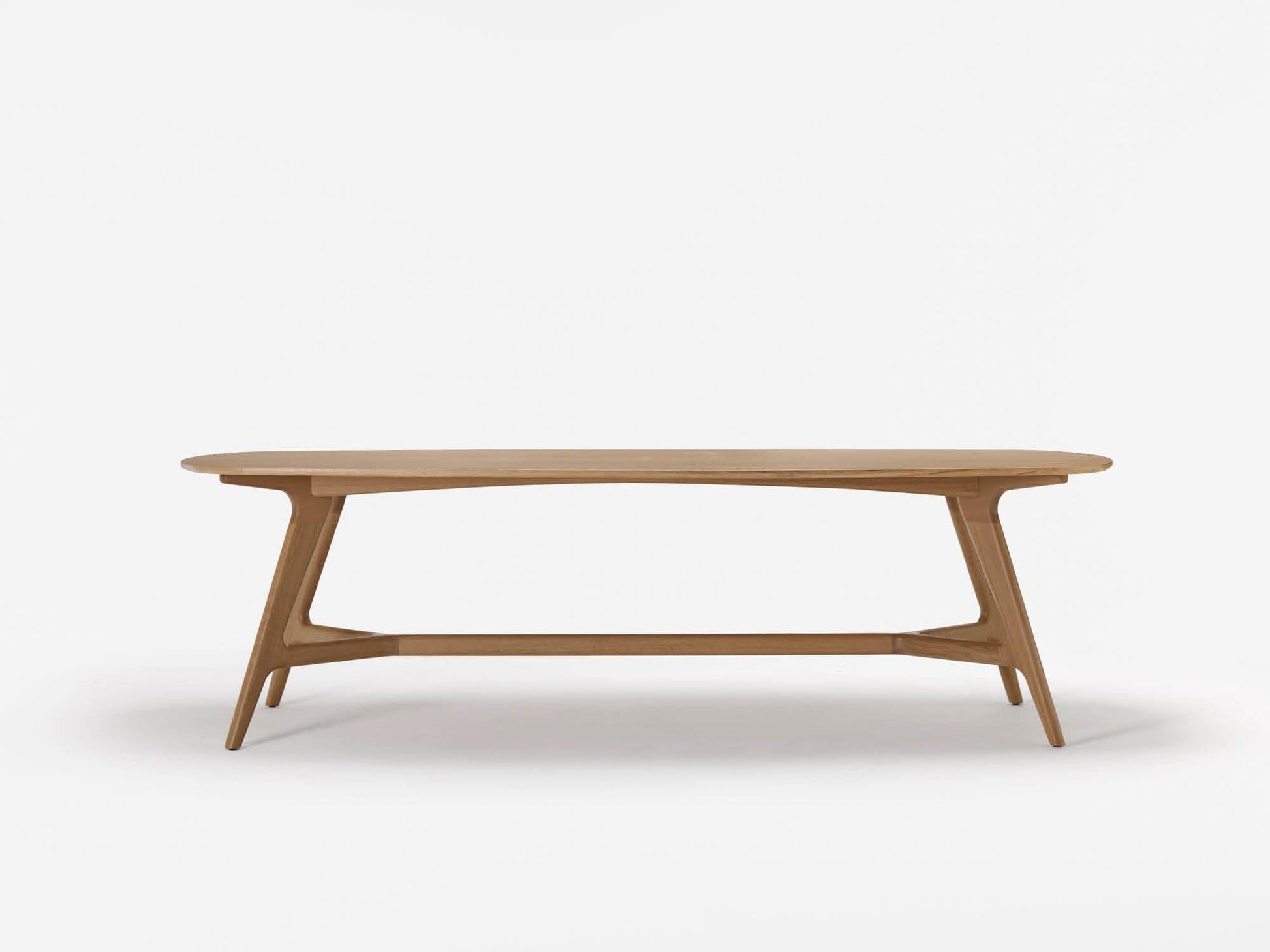 Johanna Elliptical Timber Table - Indoor Furniture