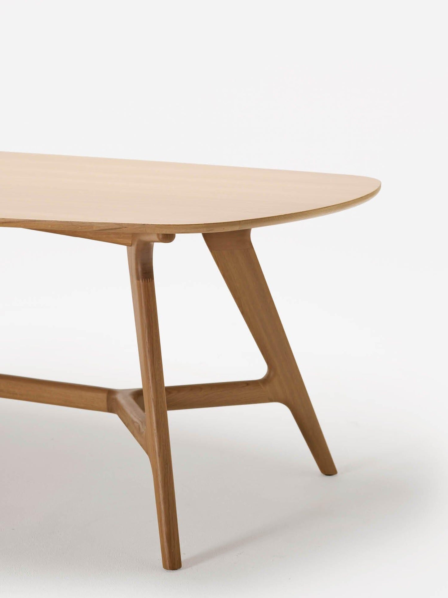 Johanna Elliptical Timber Table - Indoor Furniture