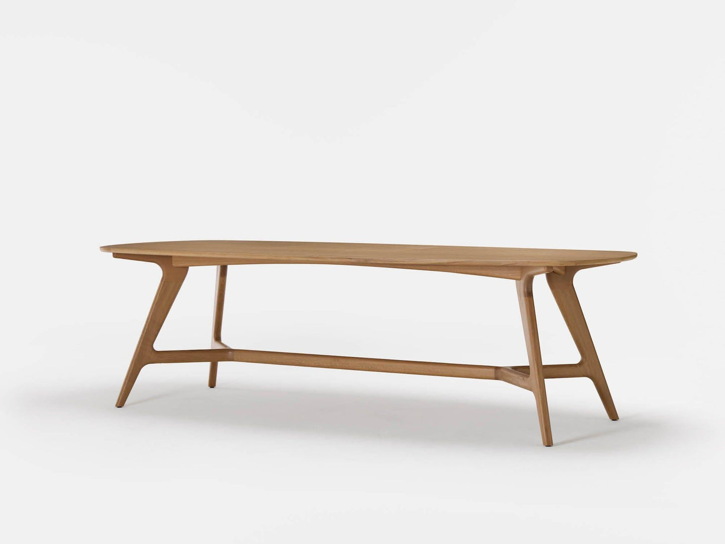Johanna Elliptical Timber Table - Indoor Furniture