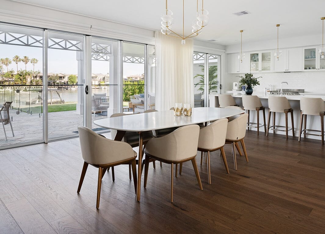 Johanna Marble Elliptical Table Indoor Furniture Kett