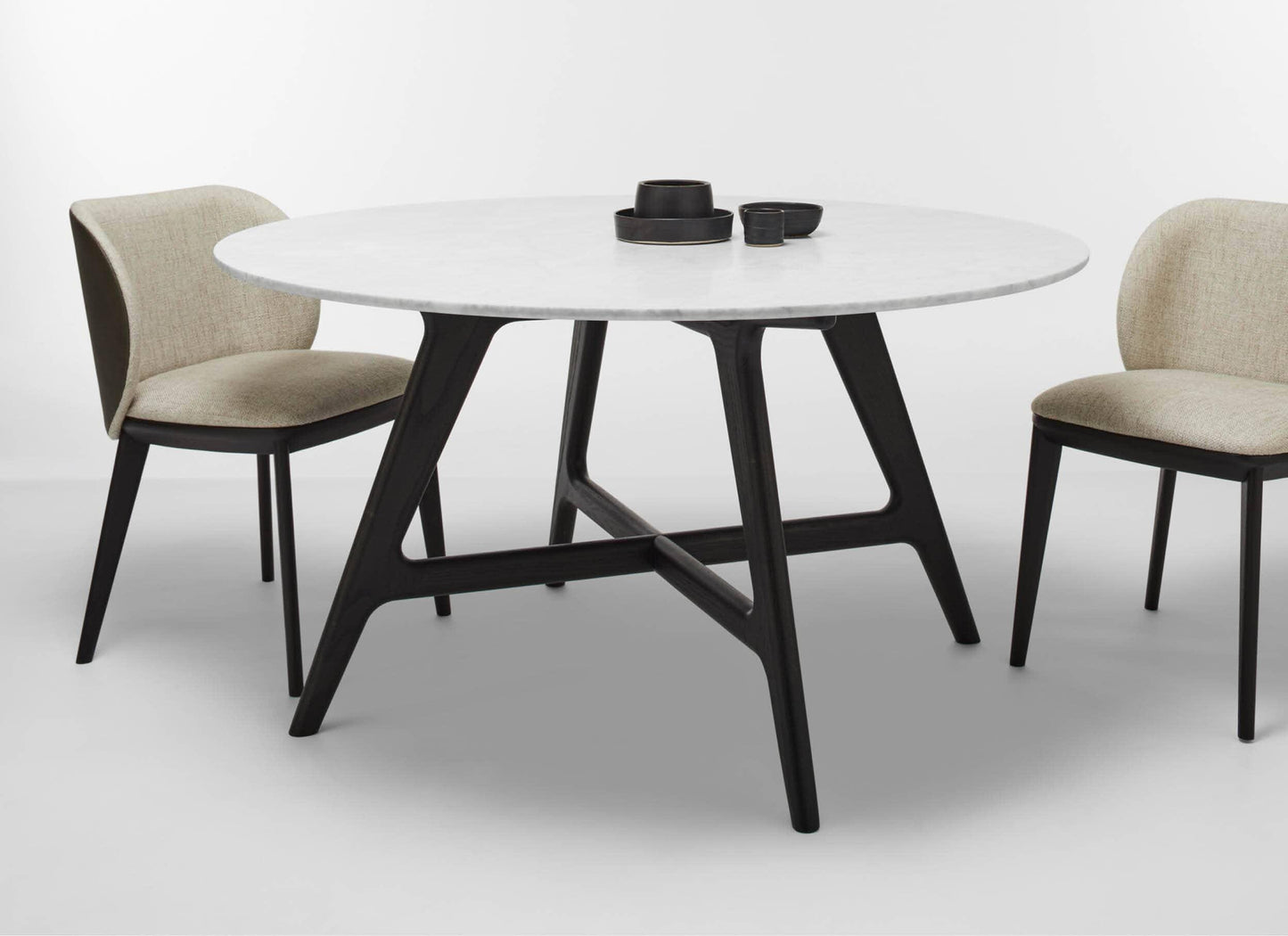 Johanna Round Marble Table 160cm 40% Off - Indoor Furniture