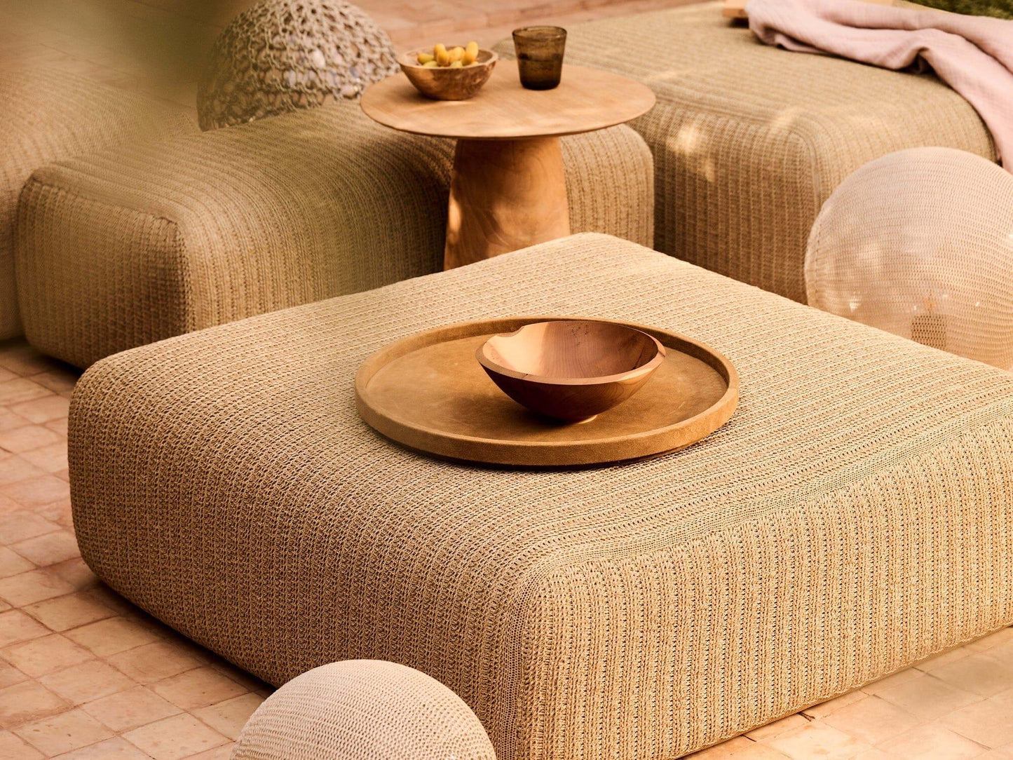 Mai Ottoman - Outdoor Furniture