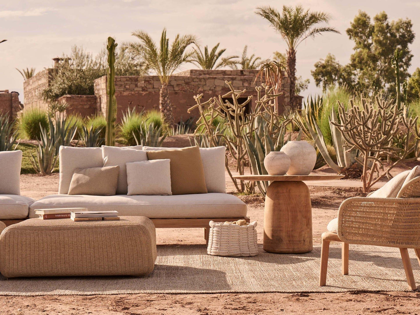 Mai Ottoman - Outdoor Furniture