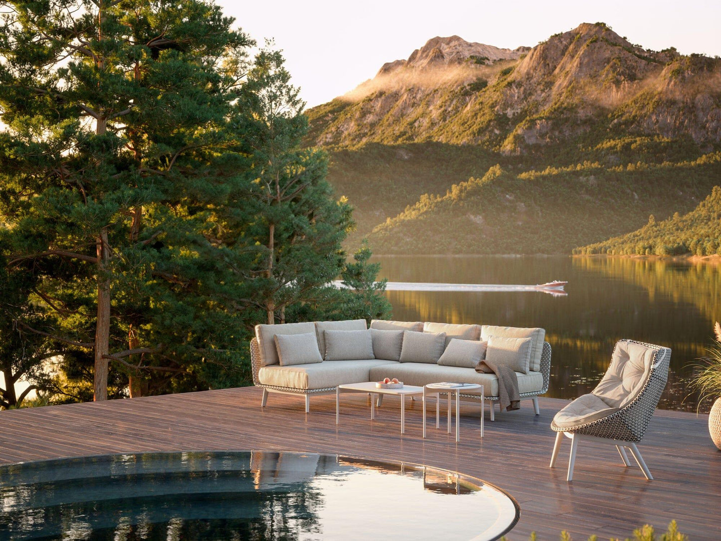 MBRACE ALU Wing Chair - Outdoor Furniture