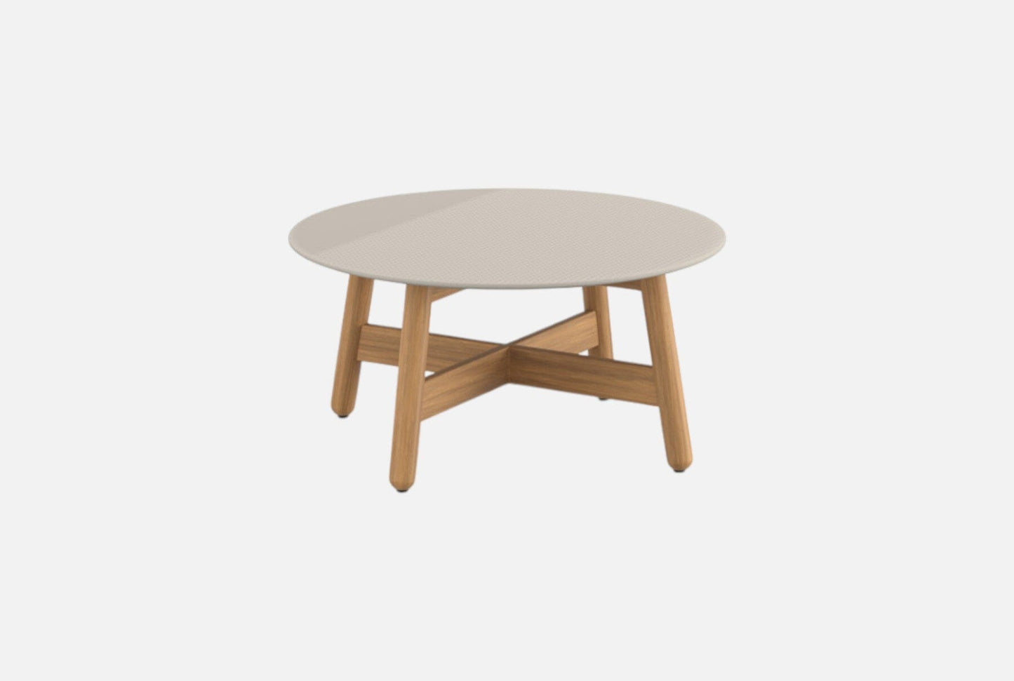 MBRACE Coffee Table 70cm in Chalk Outdoor Furniture DEDON