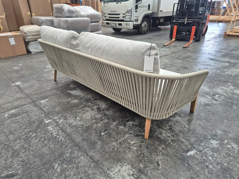 Mood 3 Seater Sofa in Linen Outdoor Furniture Tribu