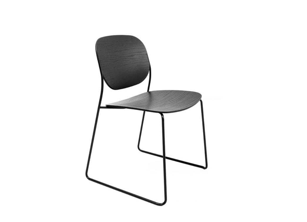 Olo Dining Chairs in Black (3) Indoor Furniture Lapalma 
