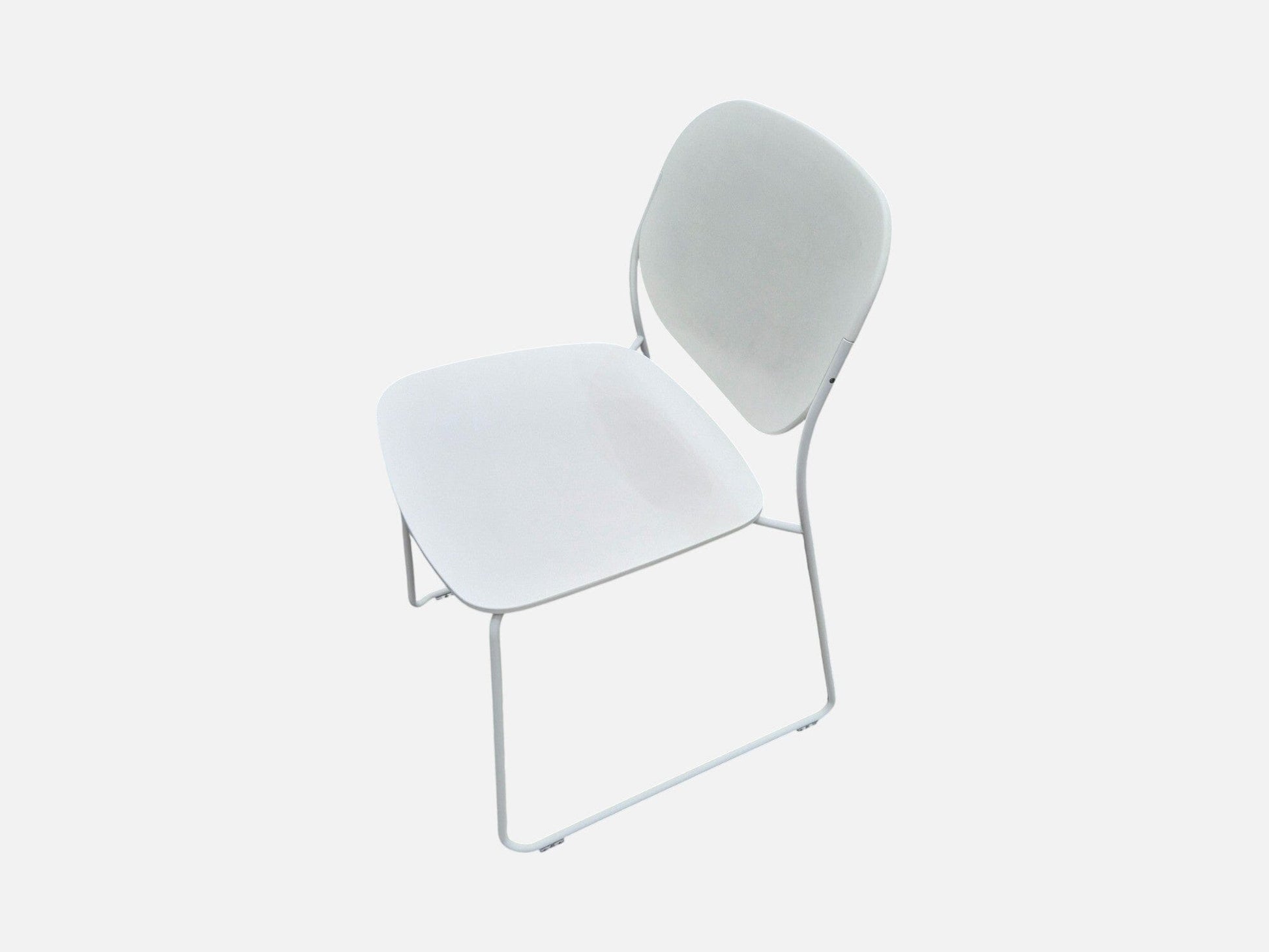 Olo Dining Chairs in White/White (4) Indoor Furniture Lapalma