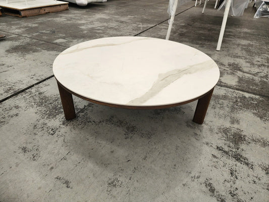 Otway Round Coffee Table 100cm Indoor Furniture Kett 