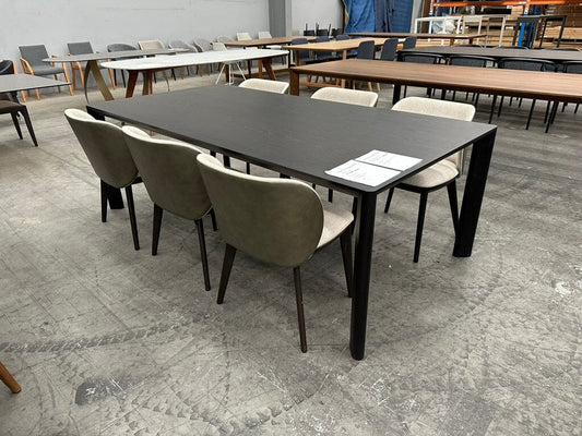 Otway Timber Dining Table 220cm Exhibition Indoor Furniture Kett 