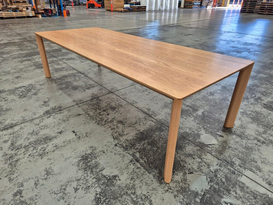 Otway Timber Dining Table 280cm in Natural Oak