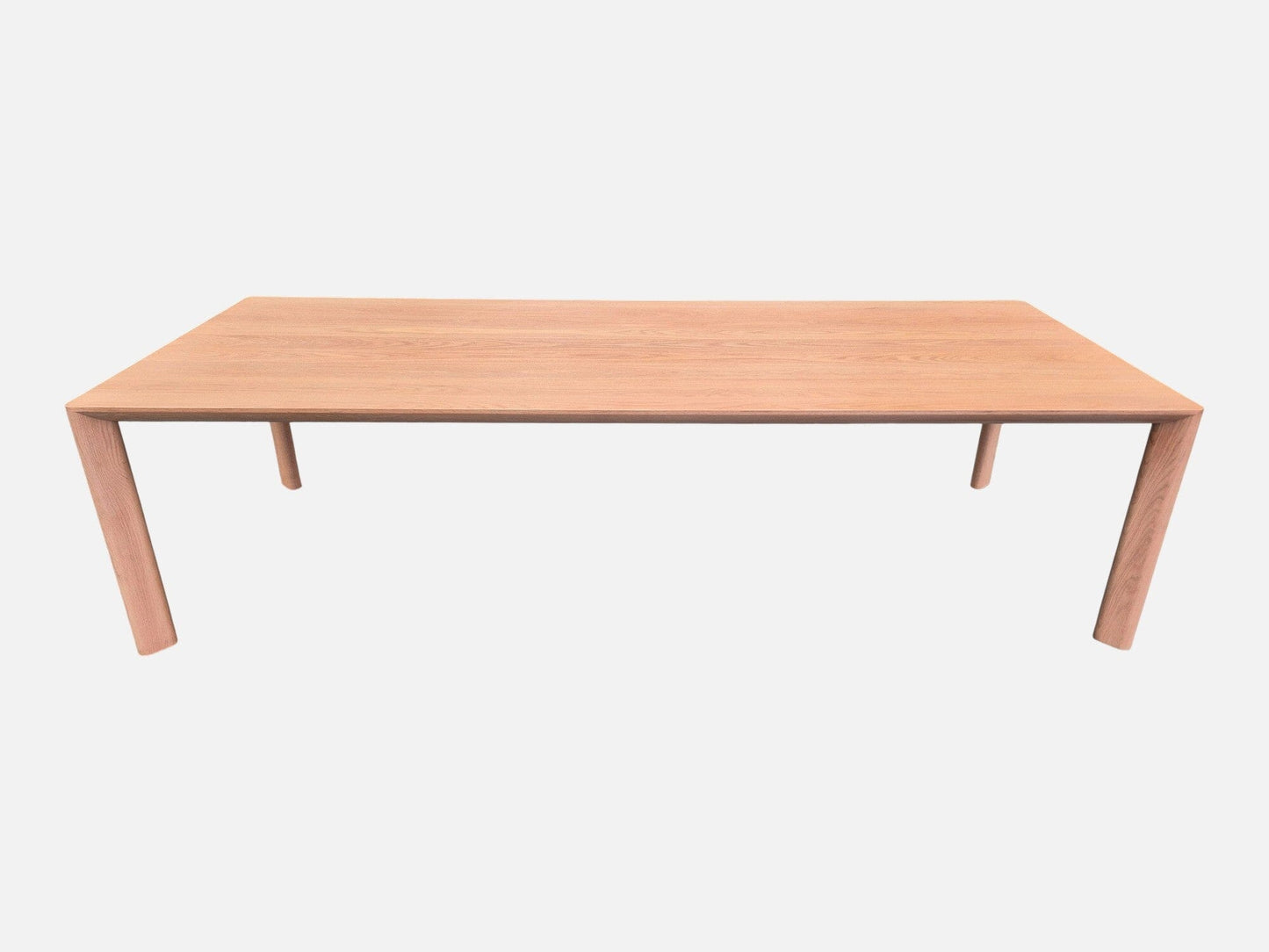 Otway Timber Dining Table 280cm in Natural Oak Indoor Furniture Kett