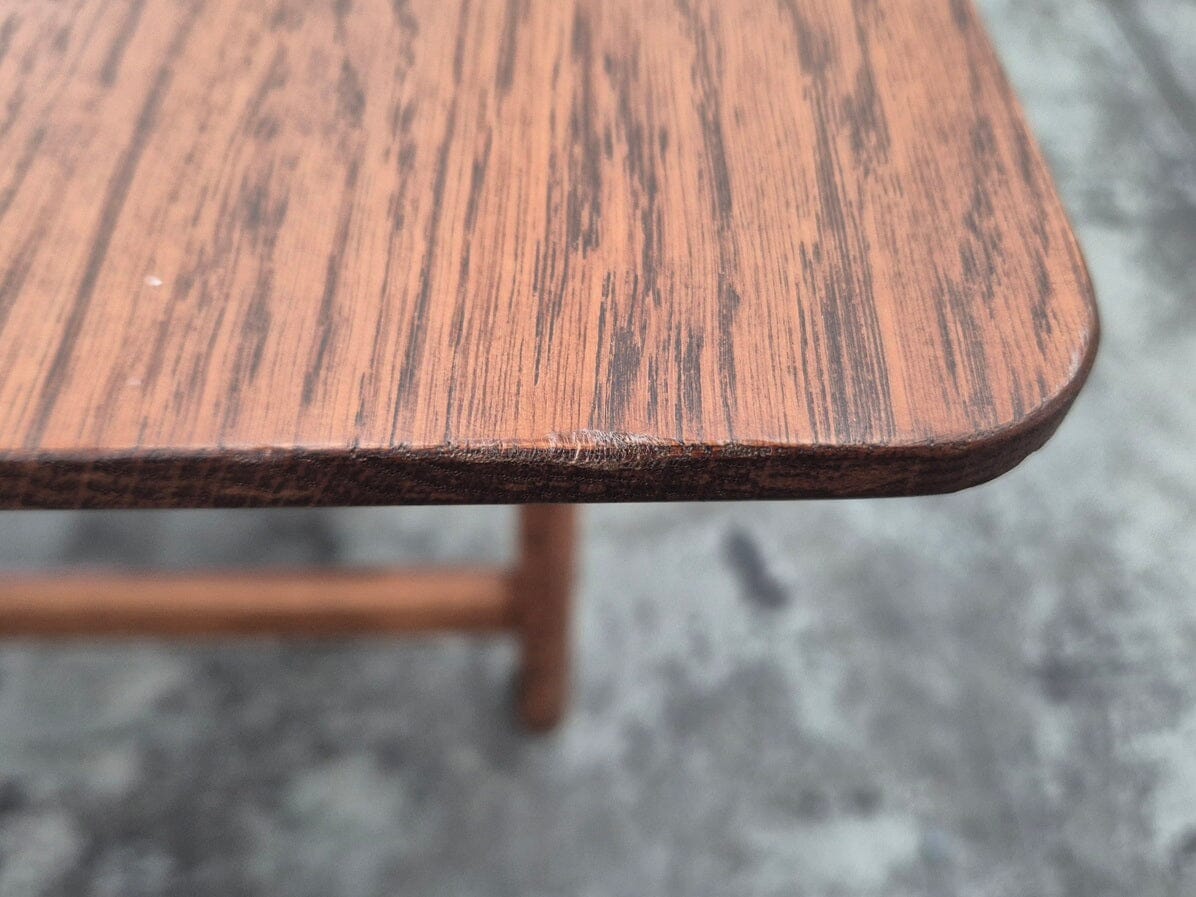 Otway Trestle Table 255cm in Light Walnut Indoor Furniture Kett