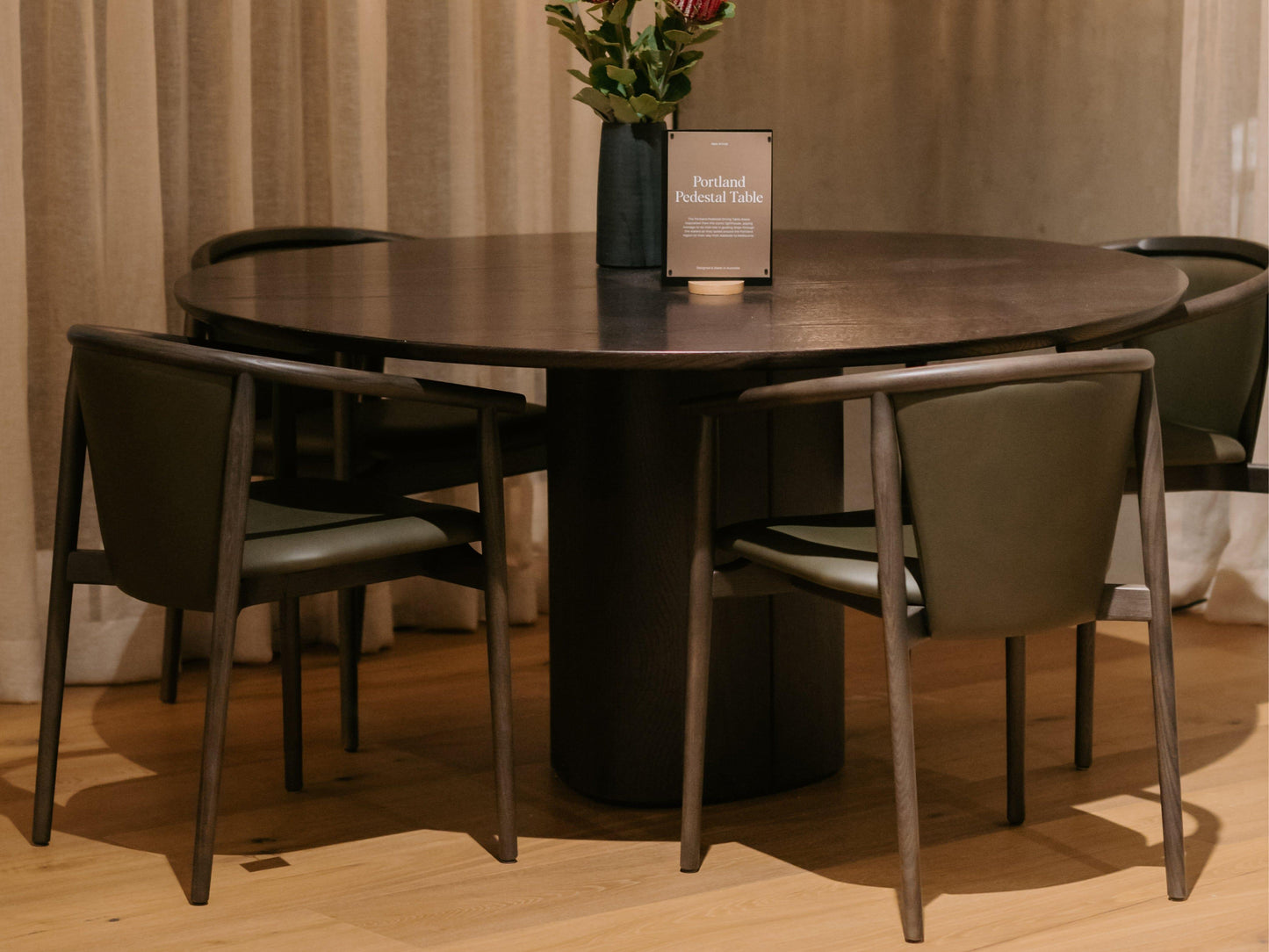 Portland Pedestal Dining Table - Indoor Furniture