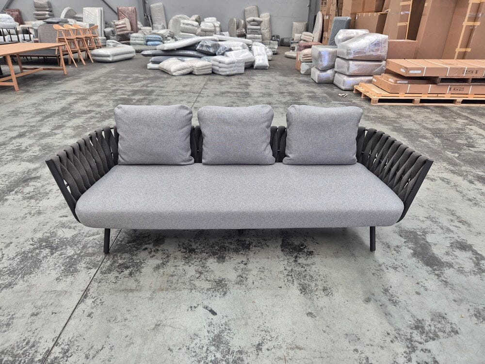 Tosca 3-Seater Sofa in Wenge Outdoor Furniture Tribu