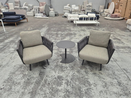 Tosca Lounge Chairs in Wenge (2)