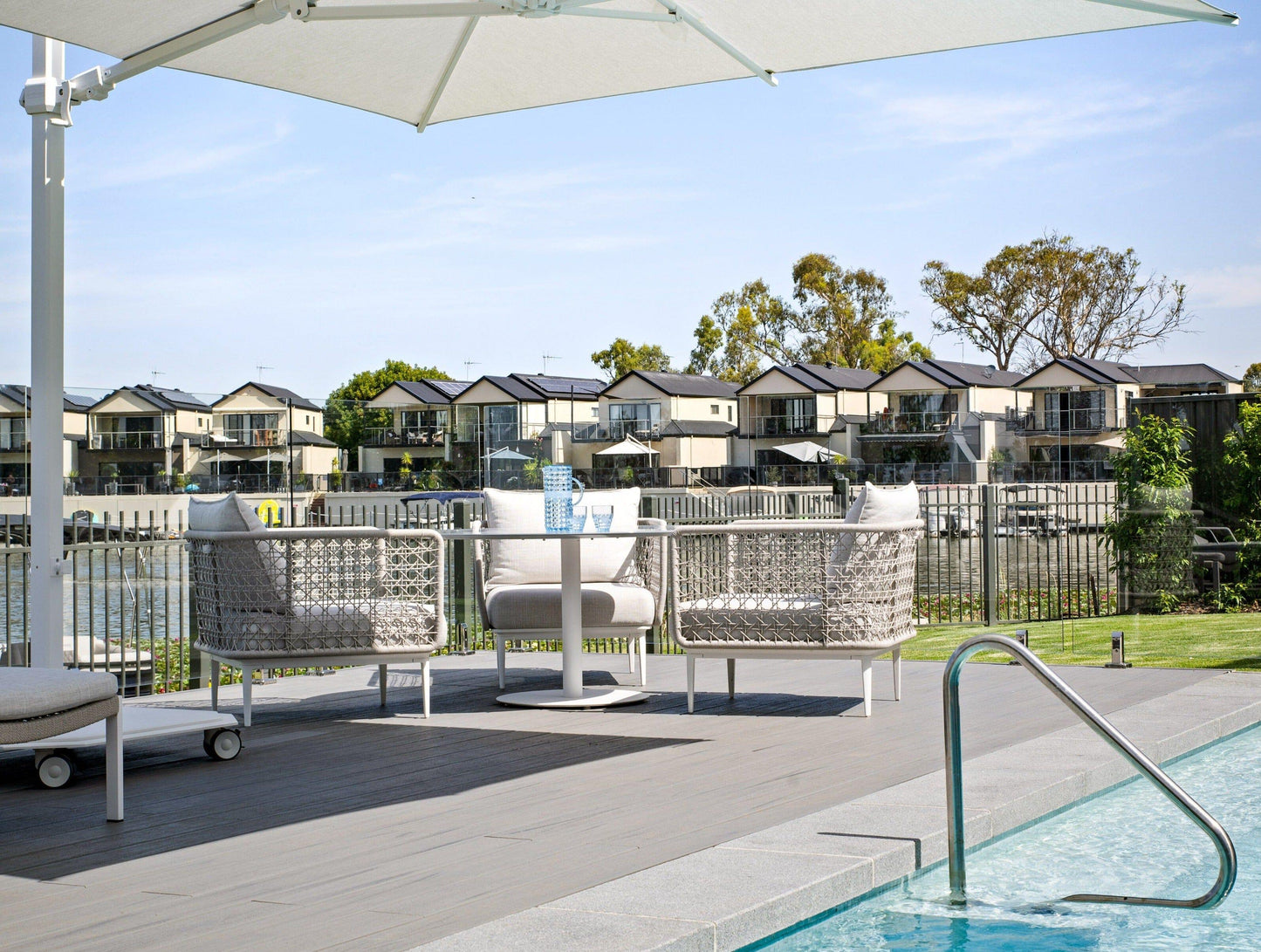 Aireys Woven Lounge Chair 50% Off - Outdoor Furniture