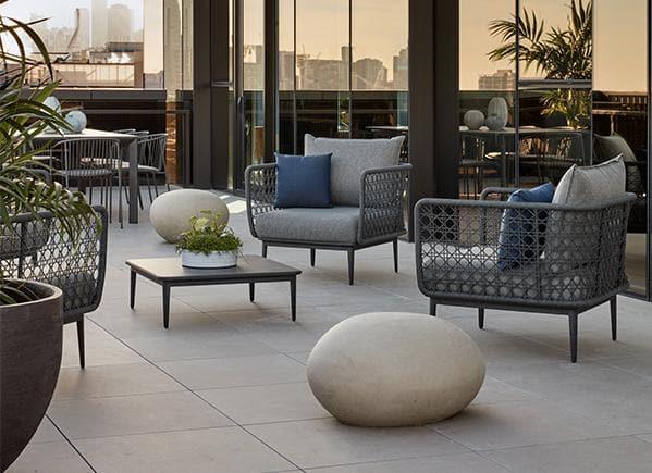 Aireys Woven Lounge Chair 50% Off - Outdoor Furniture