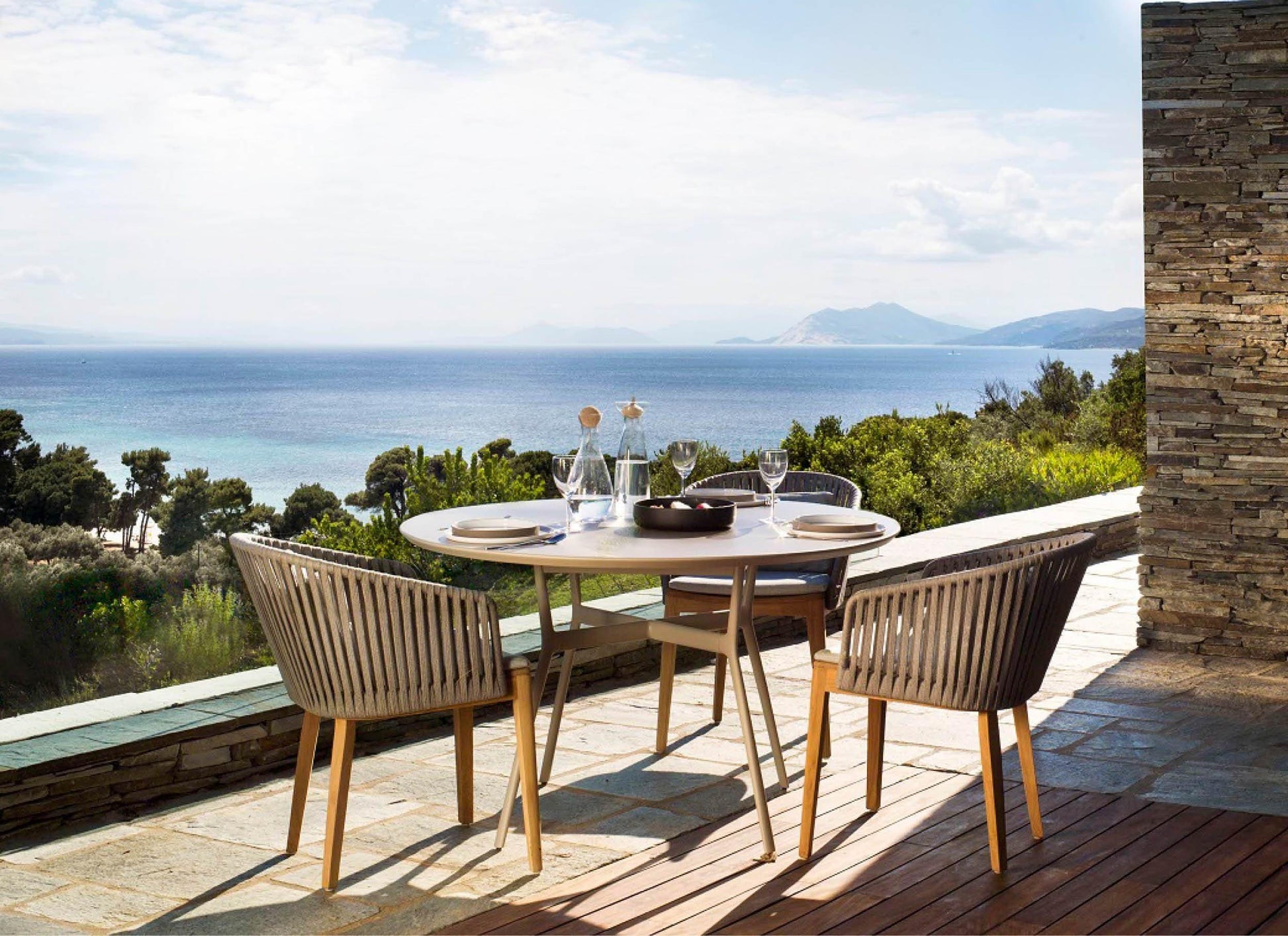 Branch 125cm Round Tables - Outdoor Furniture