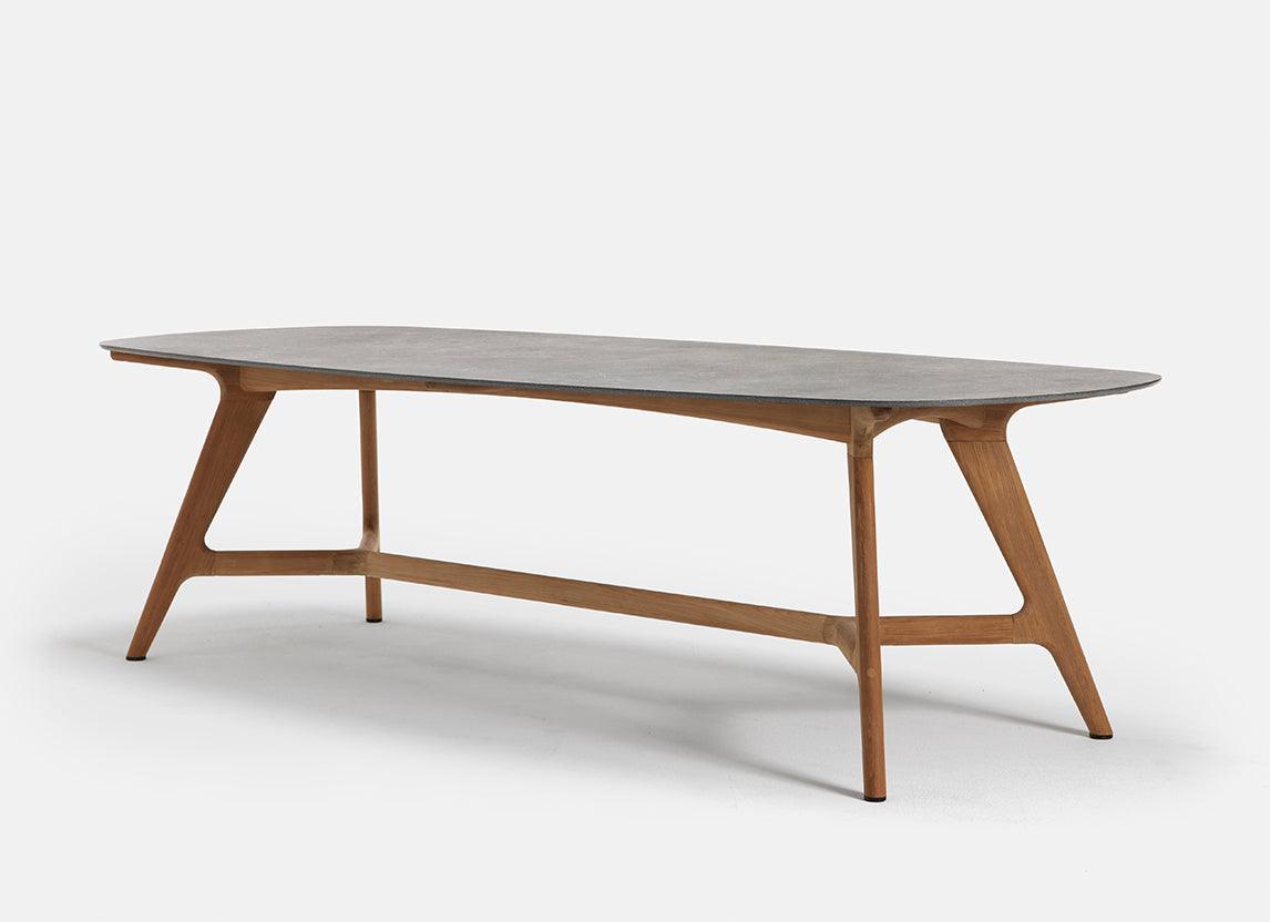 Forrest Elliptical Ceramic Table - Outdoor Furniture