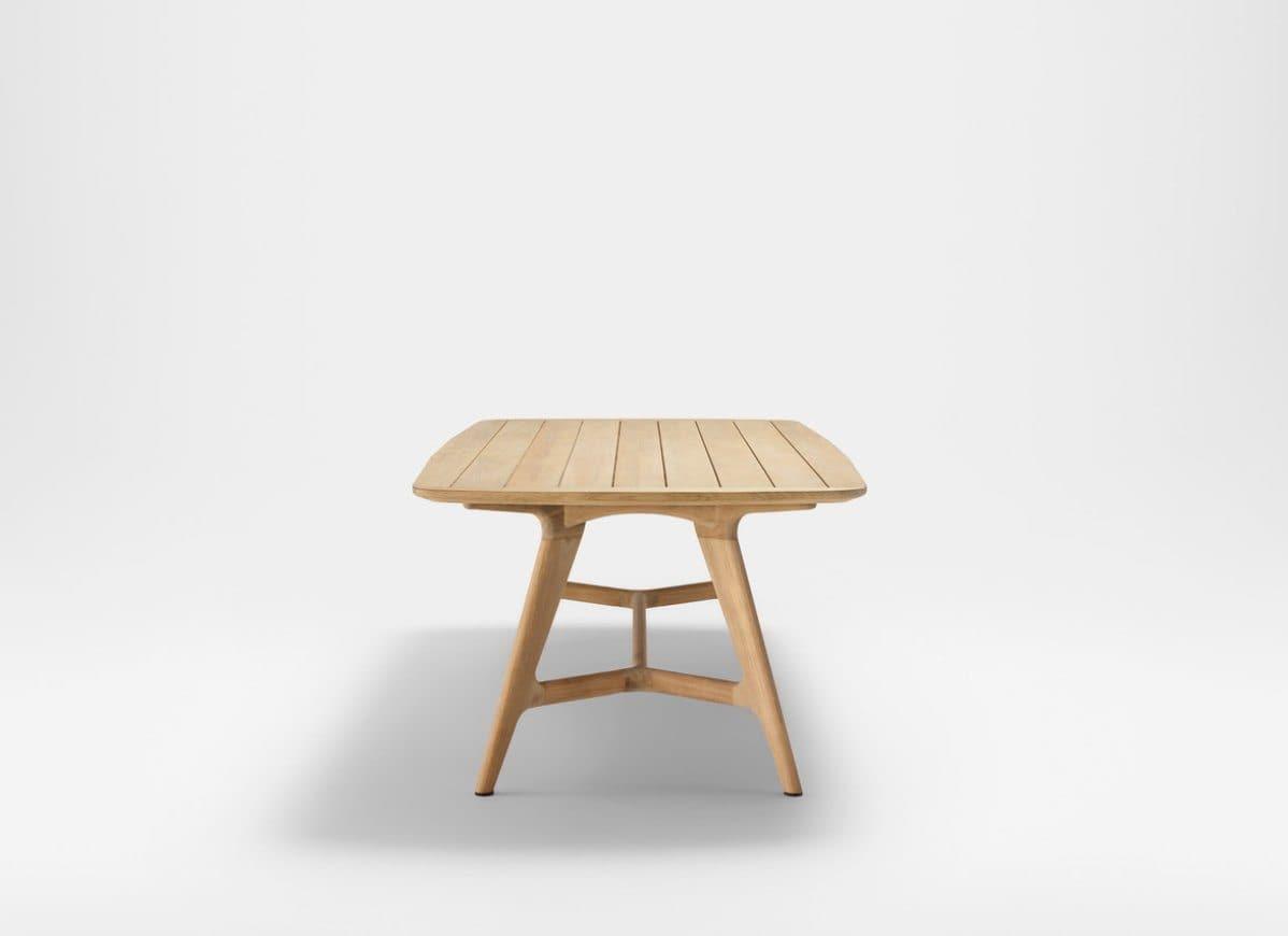 Forrest Elliptical Teak Table - Outdoor Furniture