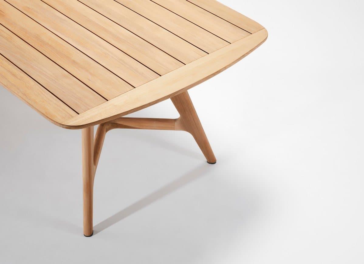 Forrest Elliptical Teak Table - Outdoor Furniture