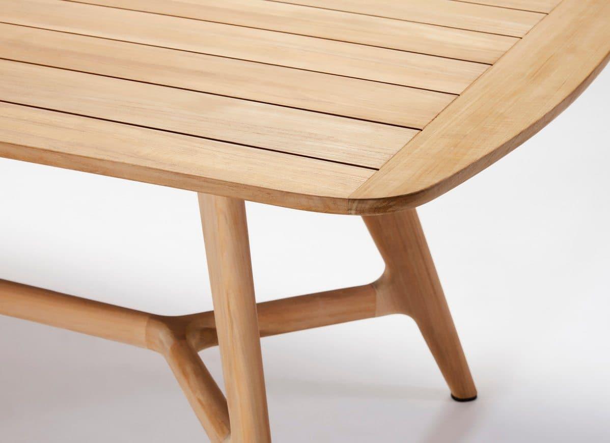 Forrest Elliptical Teak Table - Outdoor Furniture
