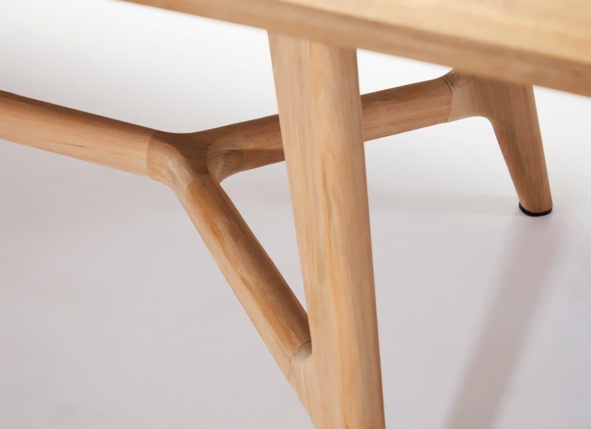 Forrest Elliptical Teak Table - Outdoor Furniture