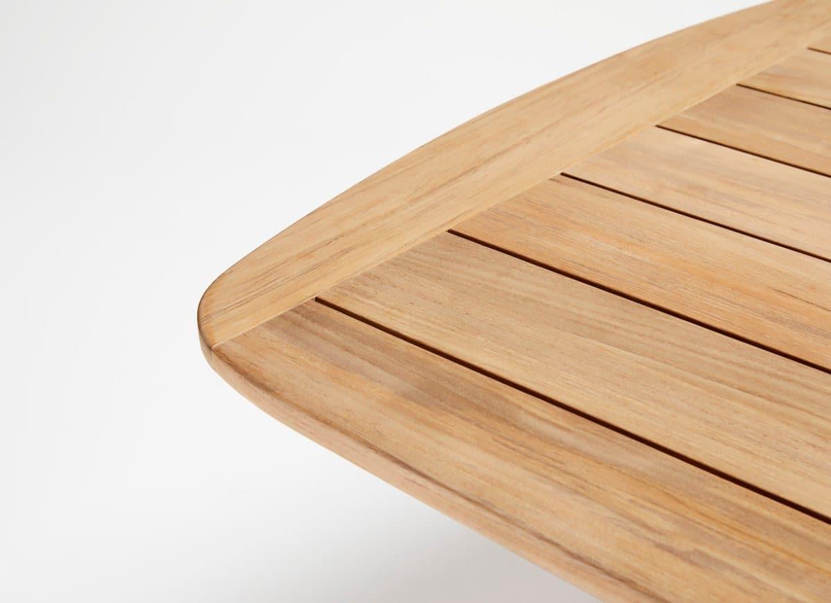Forrest Elliptical Teak Table - Outdoor Furniture